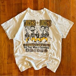 Pittsburgh Steelers NFL Football Caricature The Kings of Rings Graphic T-shirt M